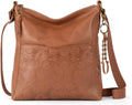 The Sak Lucia - Bolso bandolera de piel convertible con correa ajustable