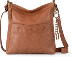 The Sak Lucia - Bolso bandolera de piel convertible con correa ajustable