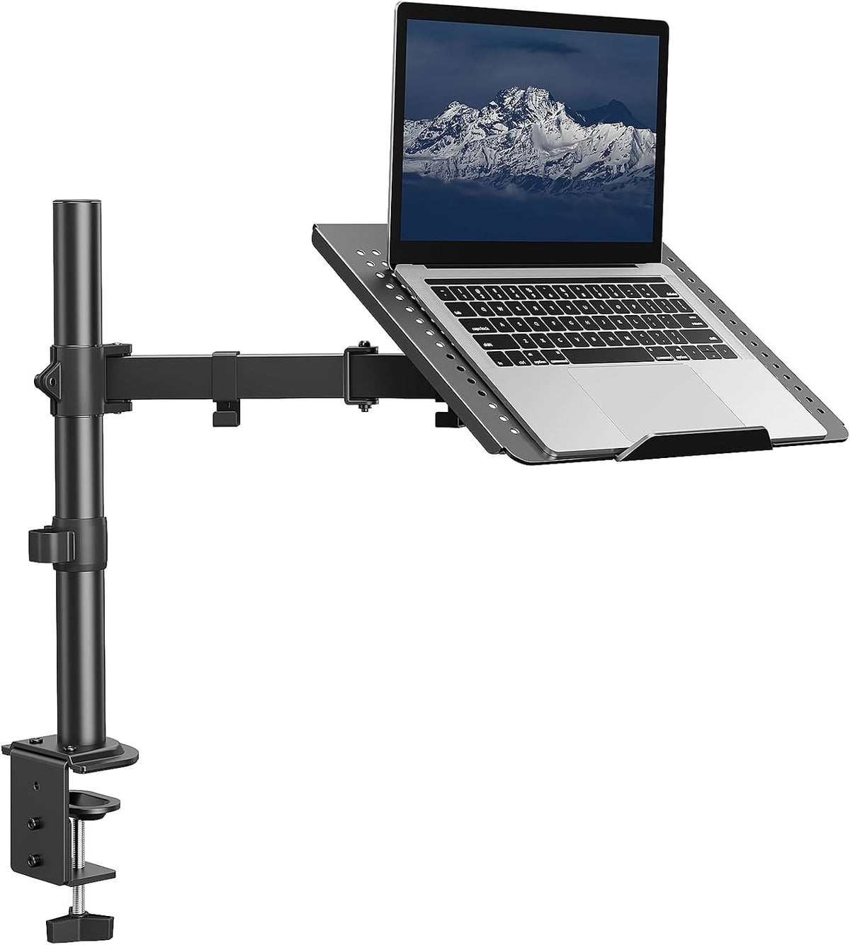 HUANUO Soporte de escritorio para laptop - Brazo de monitor de 17&#...