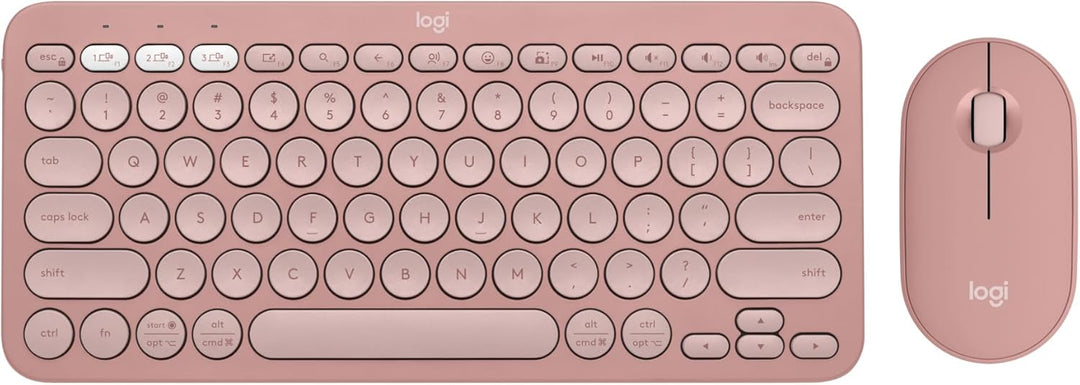 Logitech Pebble 2 Combo, teclado y mouse inalámbricos, silencioso y...