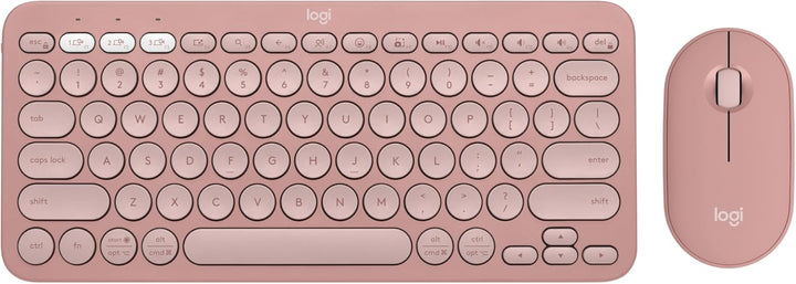Logitech Pebble 2 Combo, teclado y mouse inalámbricos, silencioso y...