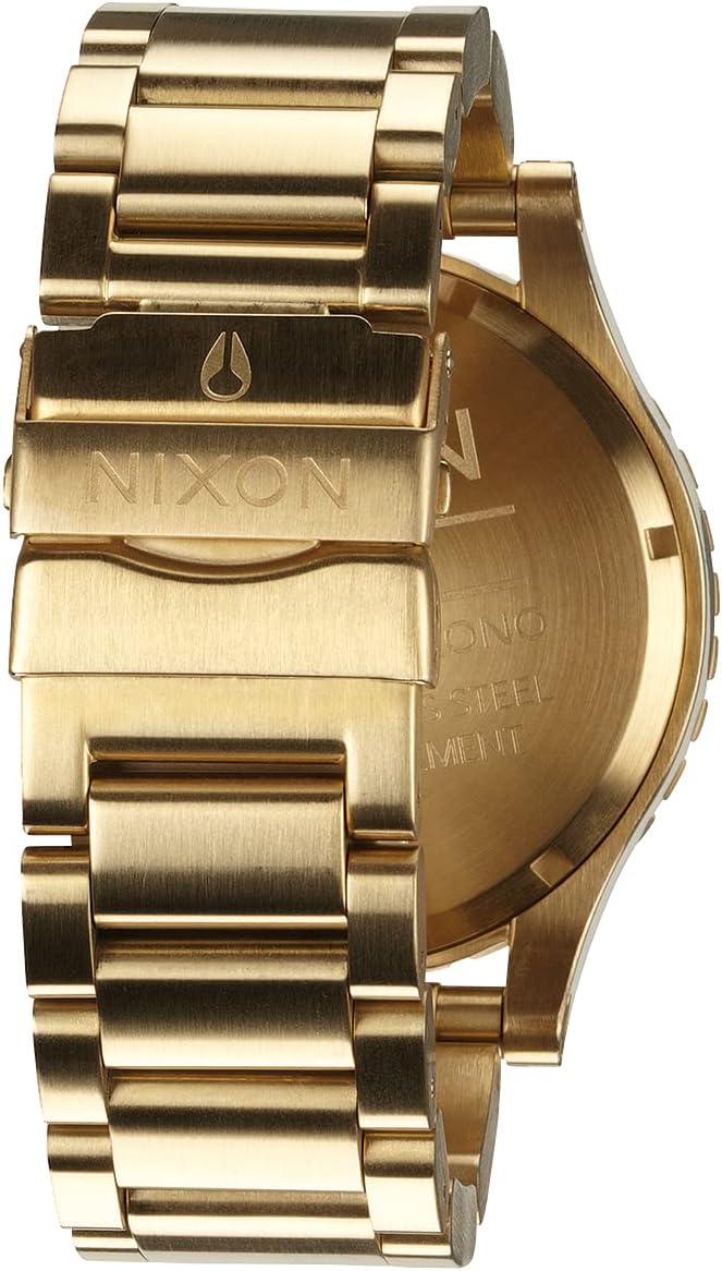 NIXON 51-30 Chrono A083 - Reloj analógico de moda para hombre resistente al agua de 300 m (carátula de reloj de 51 mm, correa de acero inoxidable de 25 mm)