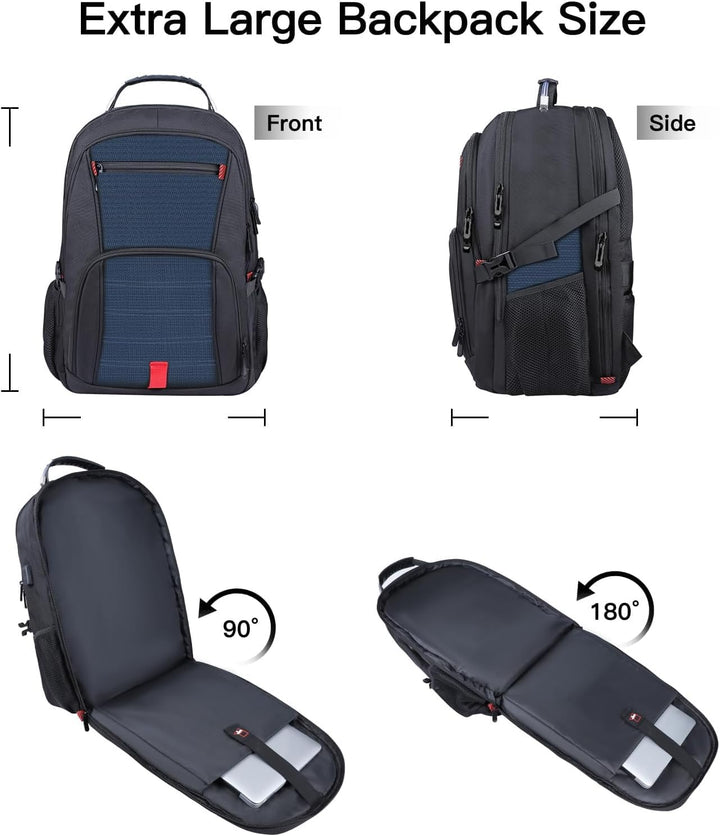ANTERK Mochila para laptop, mochilas para laptop de 18.4 pulgadas p...