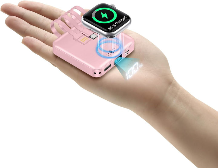 ummz Magsafe Mini cargador portátil para iWatch, banco de energía i...
