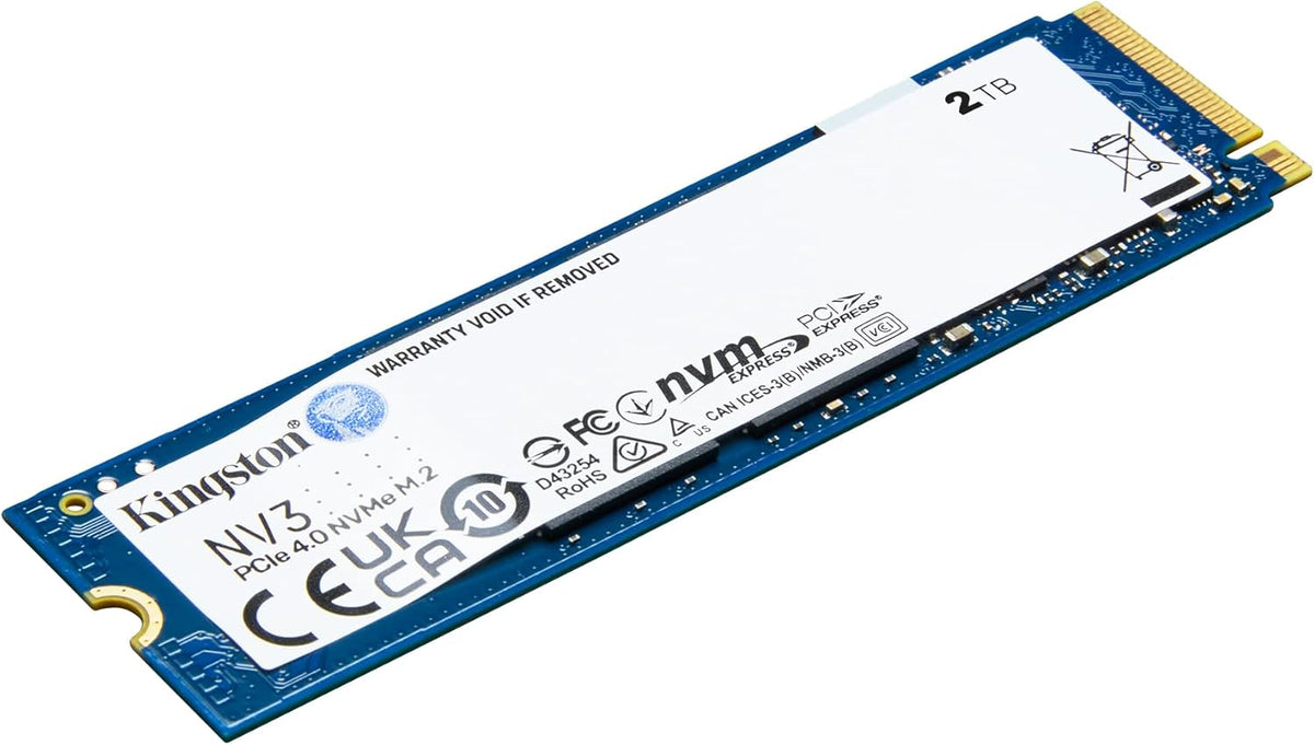 SSD Kingston NV3 2TB M.2 2280 NVMe | PCIe 4.0 generación 4x4 | Hast...