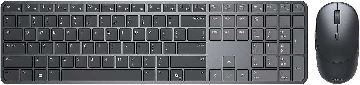 Teclado y mouse delgados Dell Pro 7 - KM726 - Inglés de EE. UU.