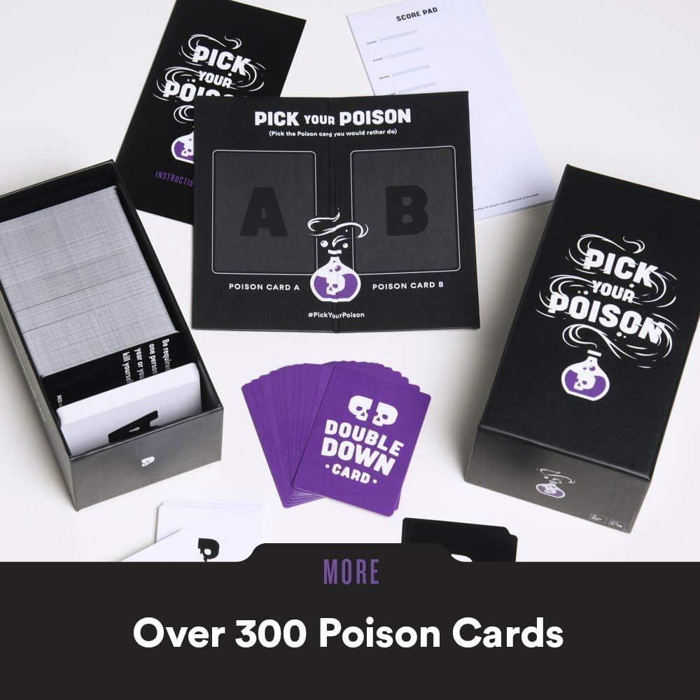 Pick Your Poison Edición familiar – Divertido juego de fiesta "Would You"
