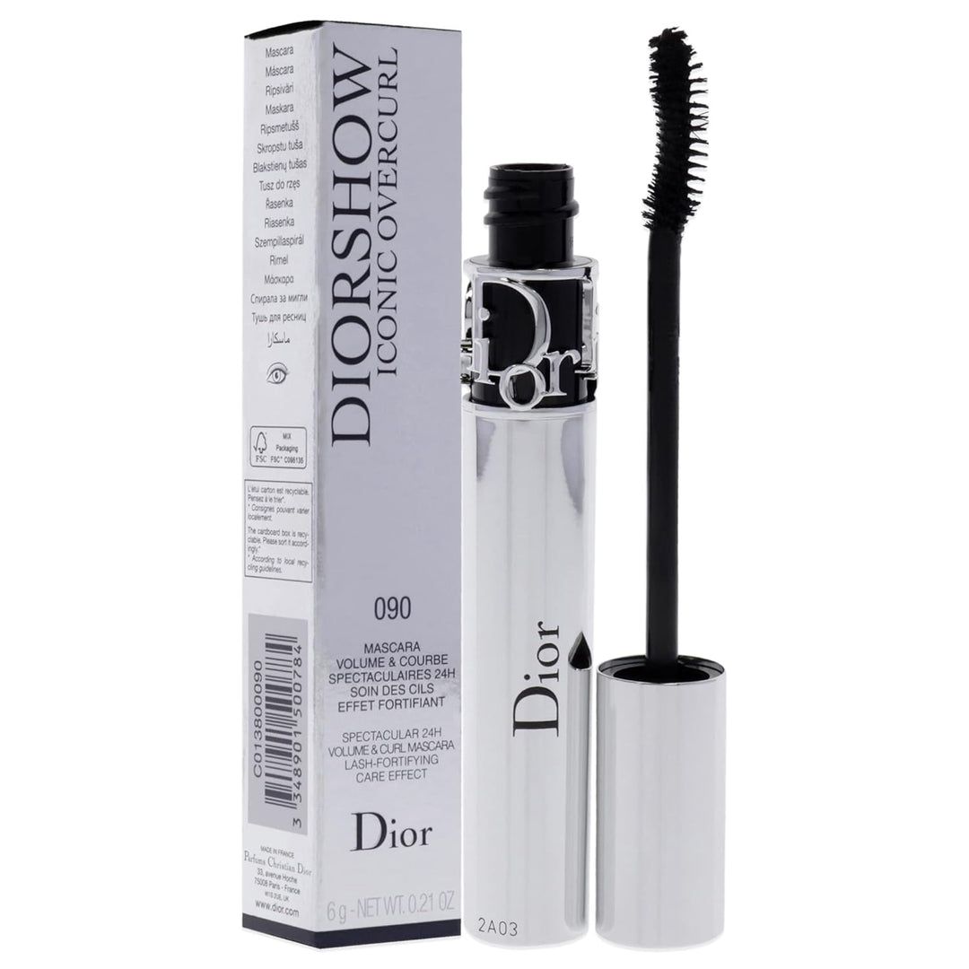 Christian Dior Diorshow Iconic Overcurl Mascara # 090 Over Black Wo...