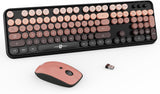 FD Combo de Teclado y Ratón Inalámbrico - 2.4G de Tamaño Completo R...