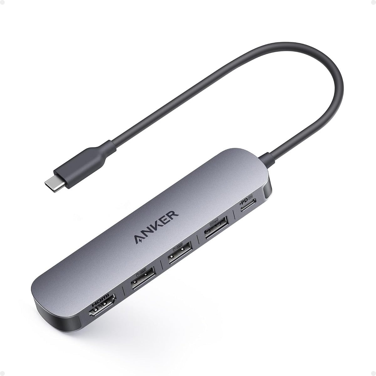 Anker, A8357, hub USB 5 de 3 puertos