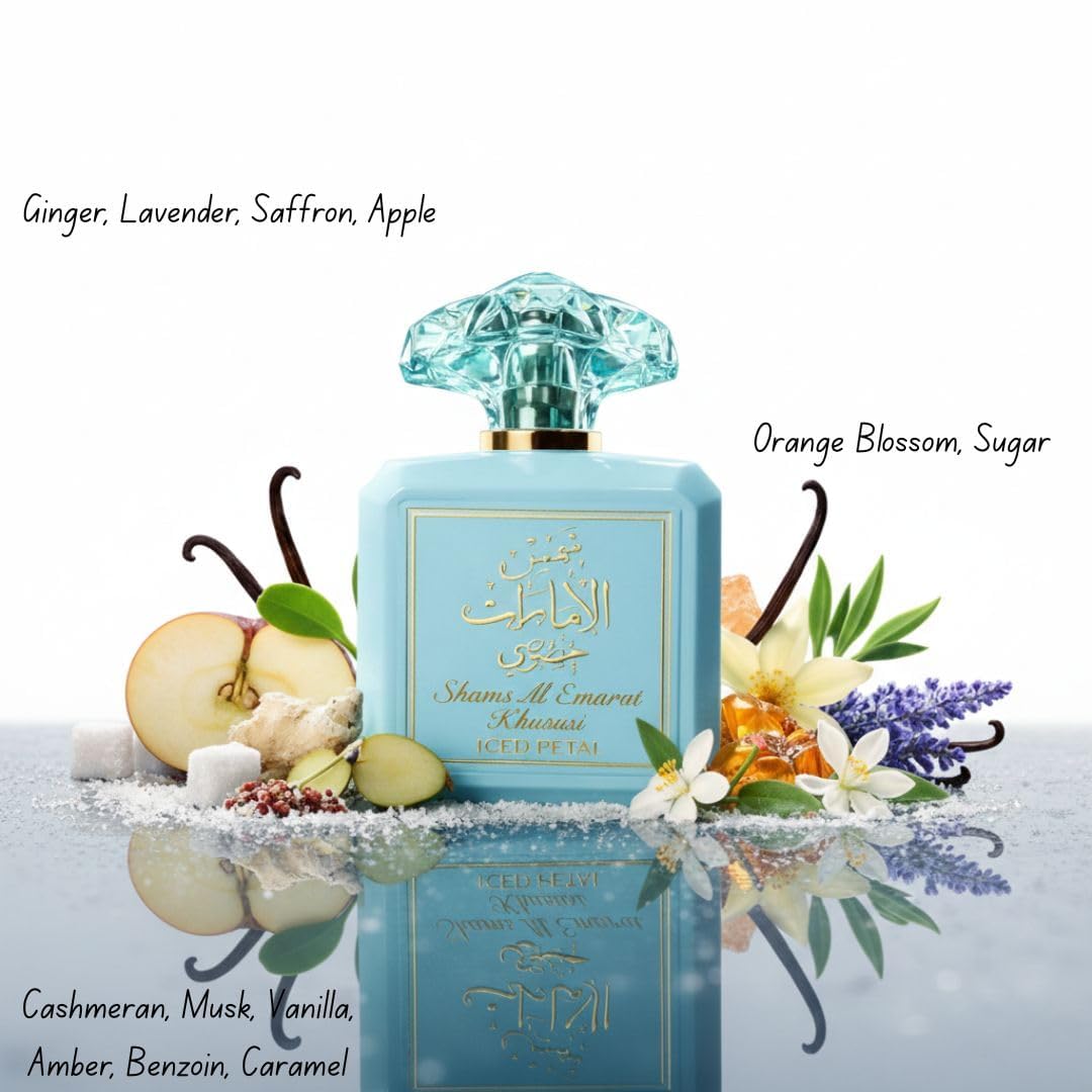 Ard Al Zaafaran Shams Al Emarat Khususi Pink Blush &amp; Iced Petal...