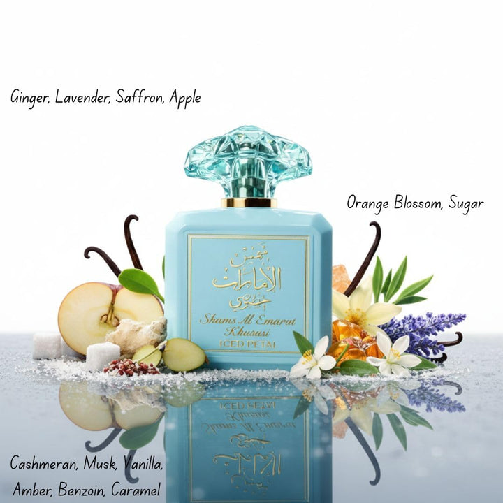 Ard Al Zaafaran Shams Al Emarat Khususi Pink Blush &amp; Iced Petal...