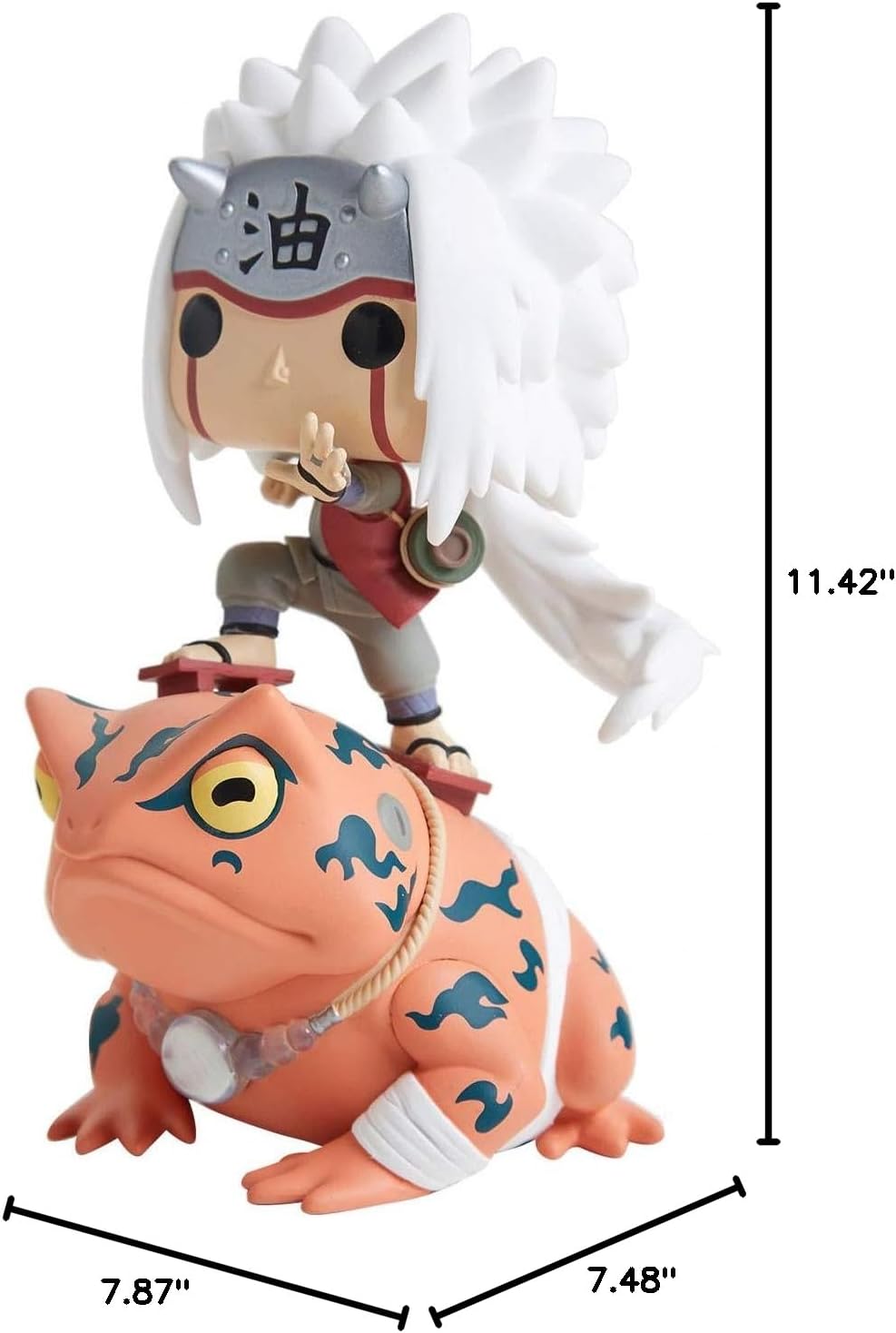 Funko POP! Rides: Shonen Jump Naruto Shippuden #73 - Jiraiya en Sapo H.T. Exclusivo