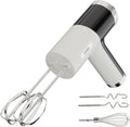 Camic Batidora de mano eléctrica con 9 velocidades, potente motor, batidora de mano inalámbrica con batidor, gancho para masa y varilla mezcladora para batir huevos, crema, mantequilla, mermelada