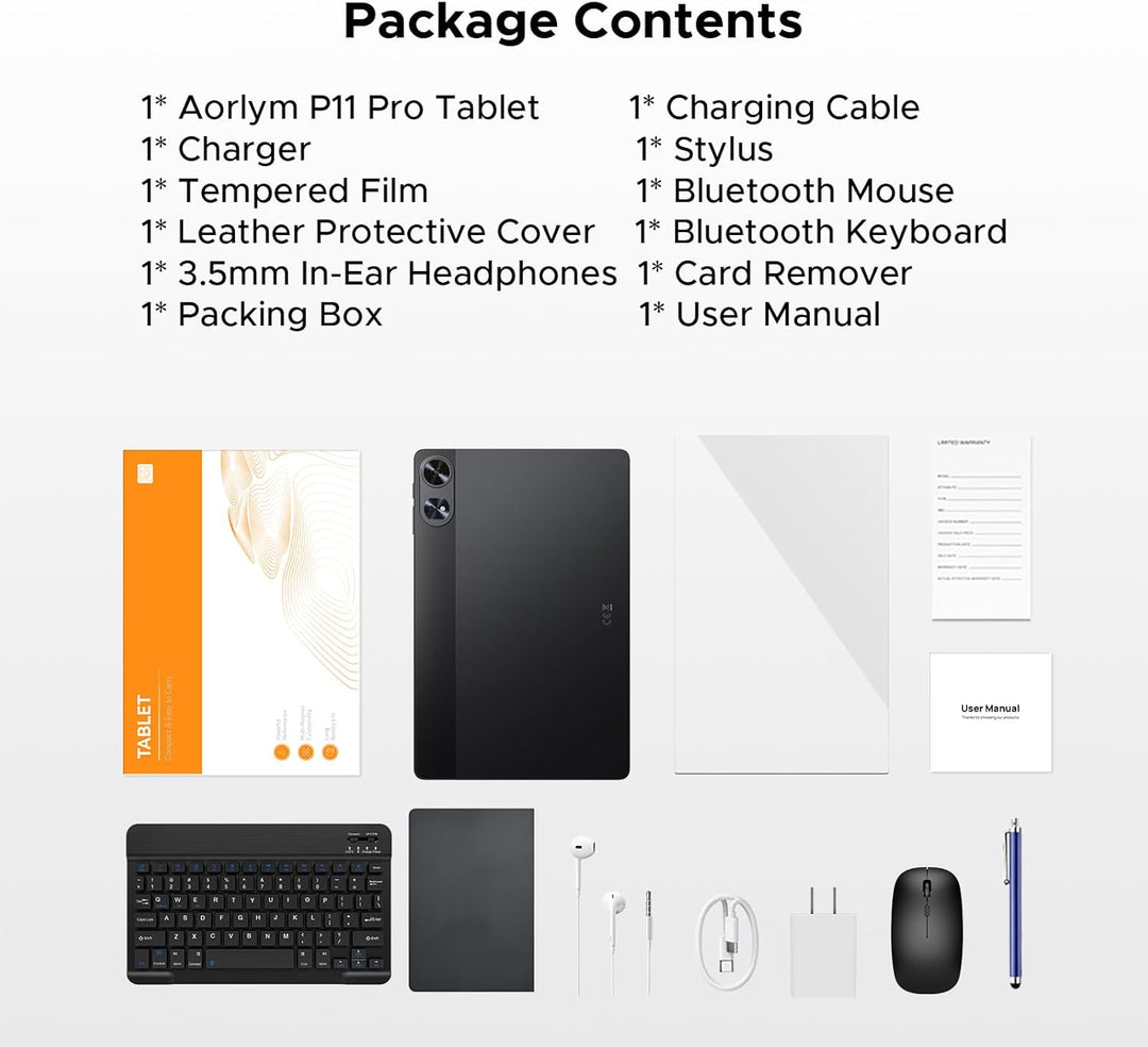 Luzglo P11 Pro Tableta de 11 pulgadas con Android 16 y Gemini AI, 4...
