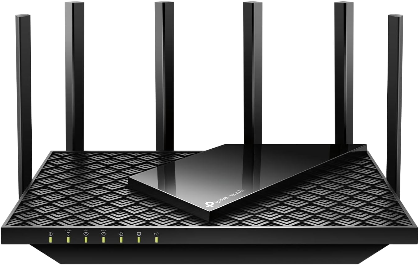 TP-Link AXE5400 Tri-Band WiFi 6E Router (Archer AXE75) - Router de...