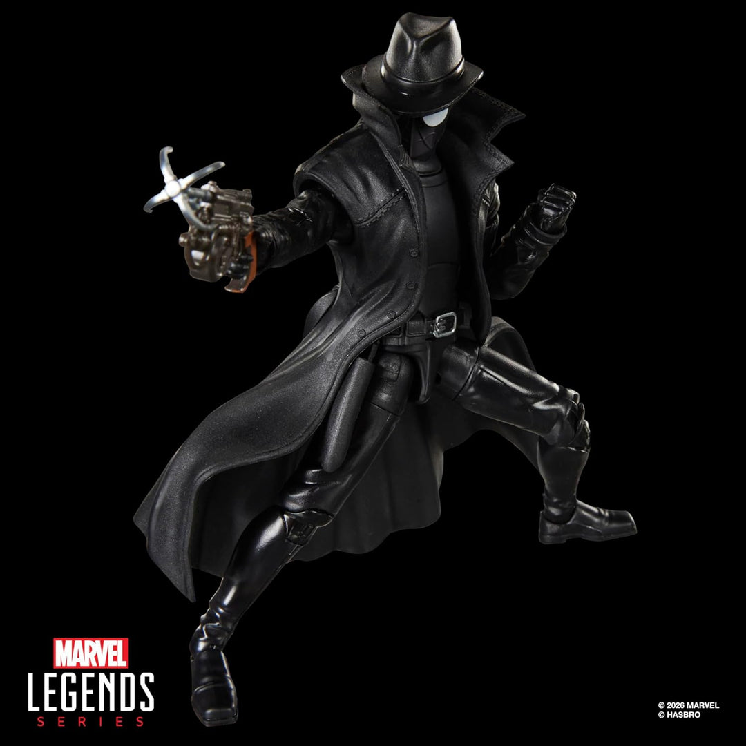 Marvel Legends Series Spider-Man Noir, Retro Cardback Spider-Man Co...