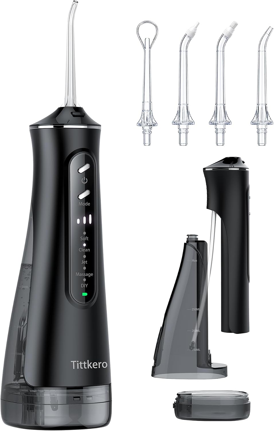 Irrigador dental inalámbrico para los dientes, irrigador oral desmontable