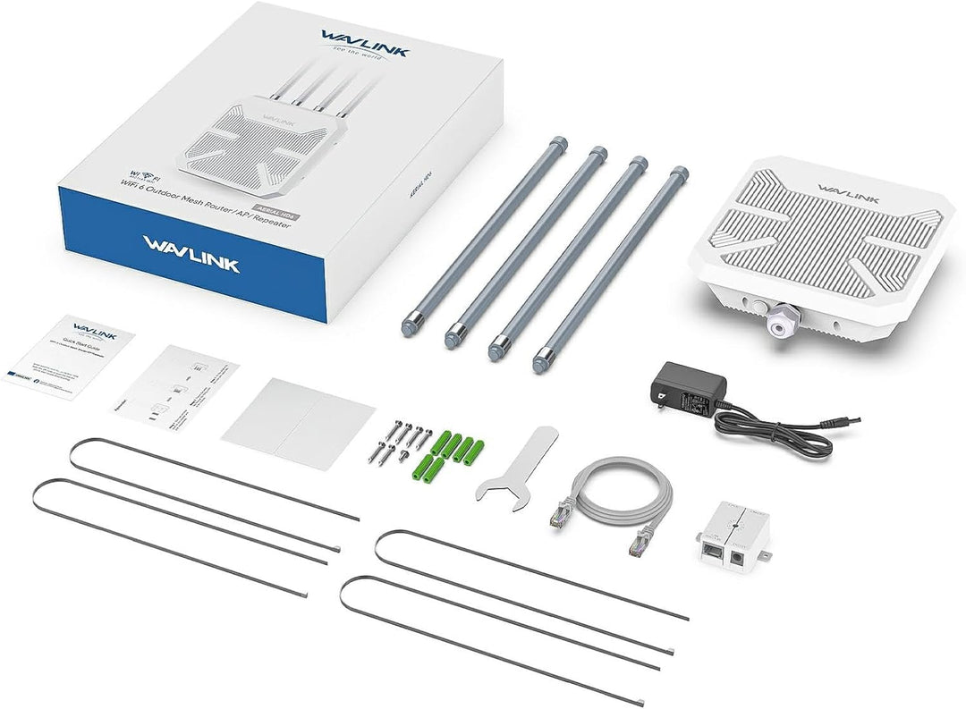 Extensor WiFi 6 para exteriores AX1800 2026 extensor WiFi