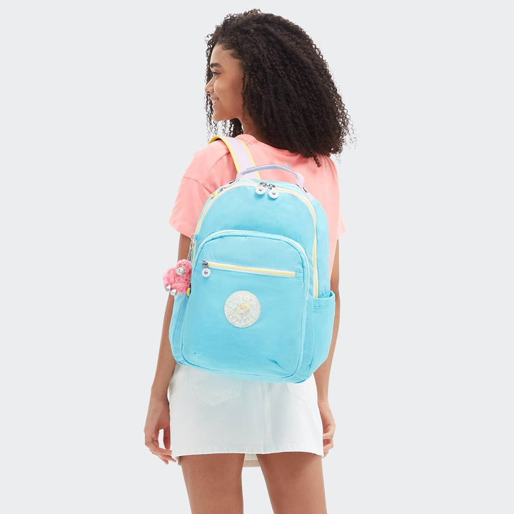 Kipling Seoul - Mochila para laptop de 15 pulgadas para mujer, dura...