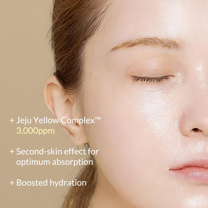 MIZON Joyful Time Jeju - Mascarilla facial completa Koren (hoja de...
