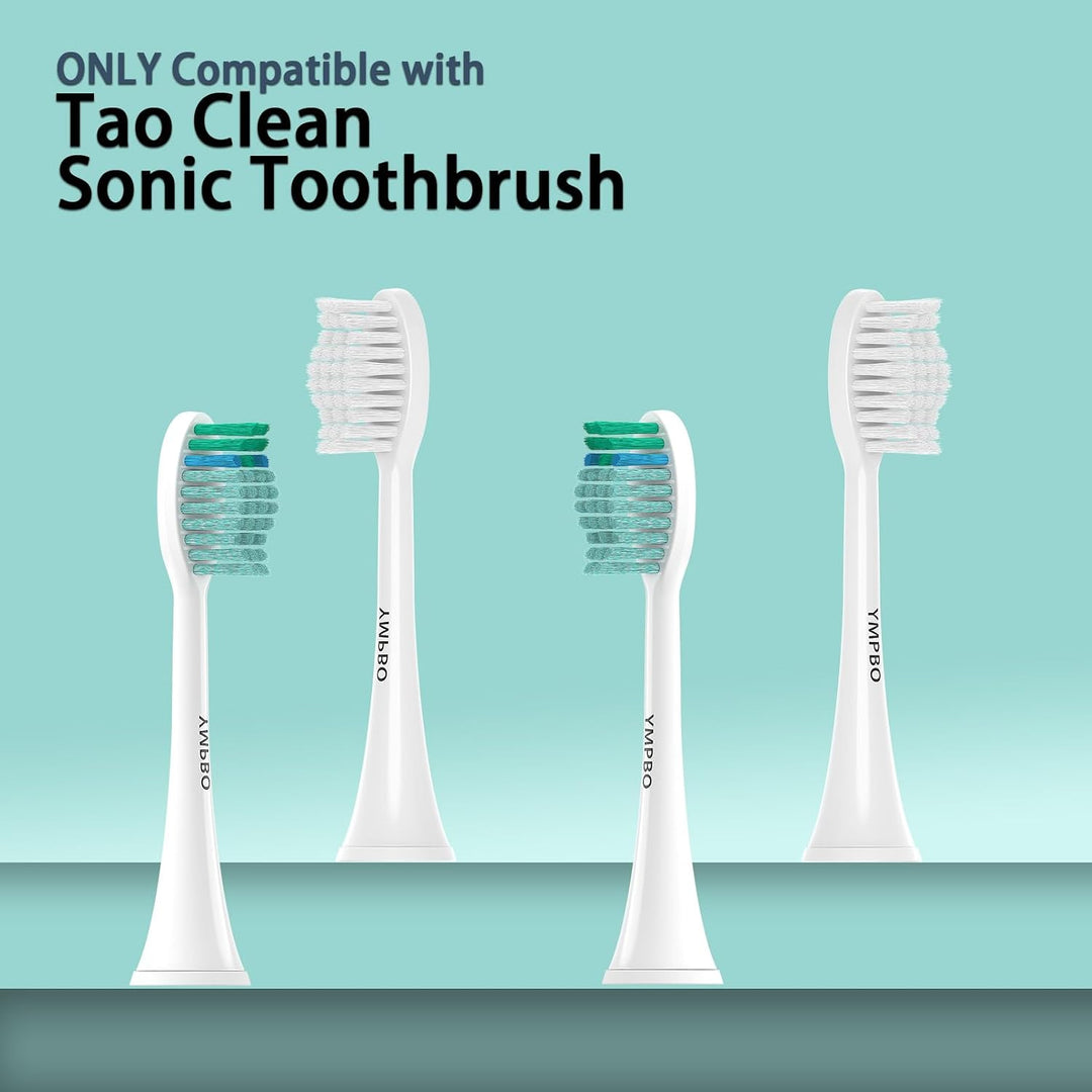 Cabezales de repuesto para cepillo de dientes eléctrico TAO Clean,...