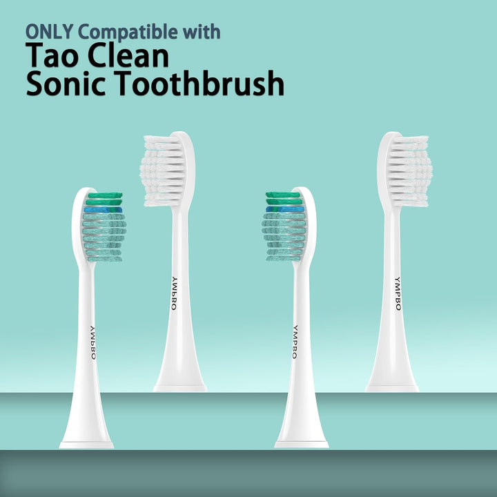 Cabezales de repuesto para cepillo de dientes eléctrico TAO Clean,...