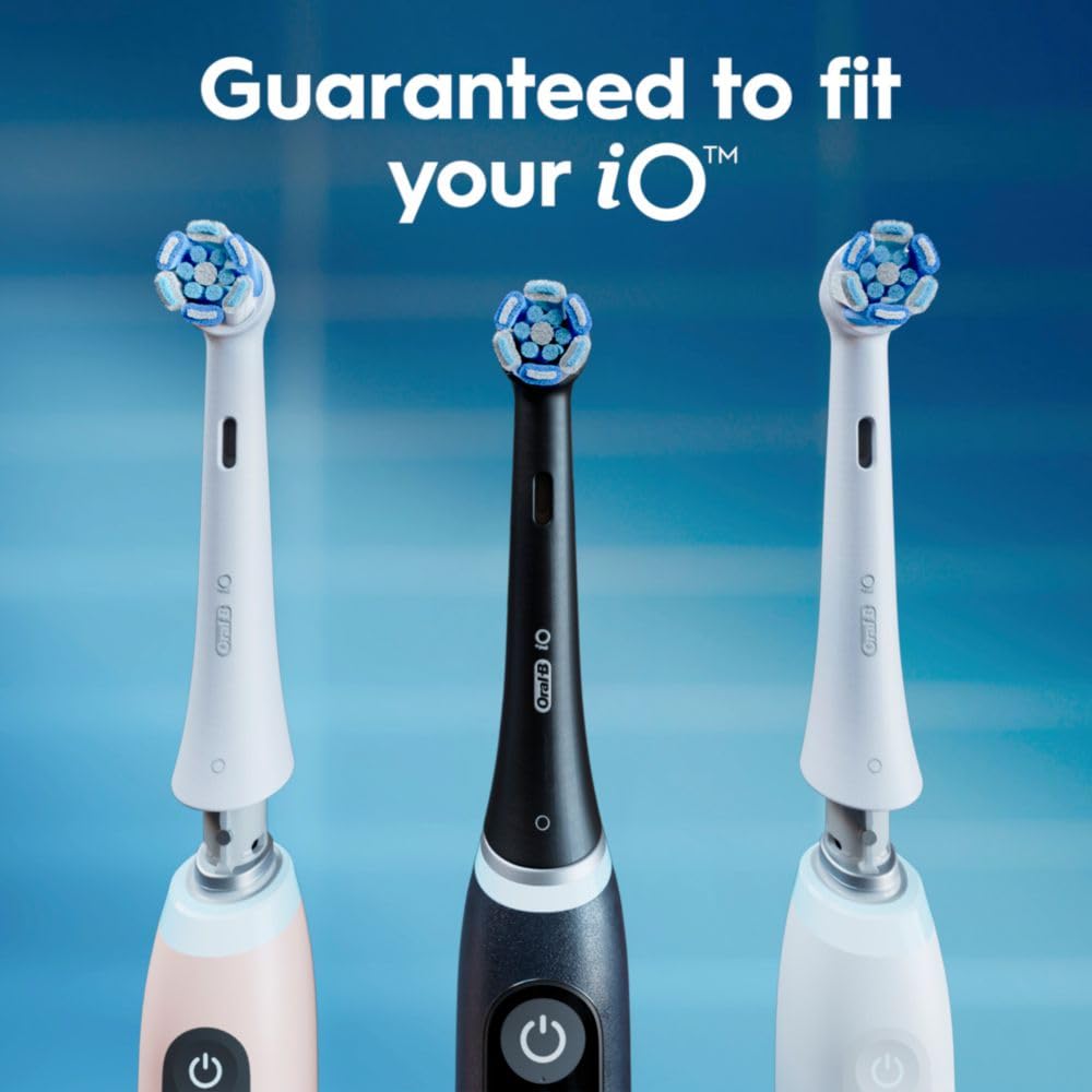 Oral-B iO Ultimate Clean Cabezales de cepillo de repuesto, 5 unidad...