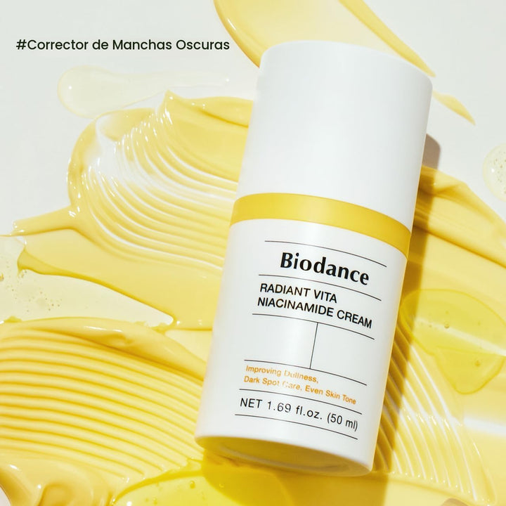BIODANCE Radiant Vita Crema de niacinamida, iluminadora, corrección...