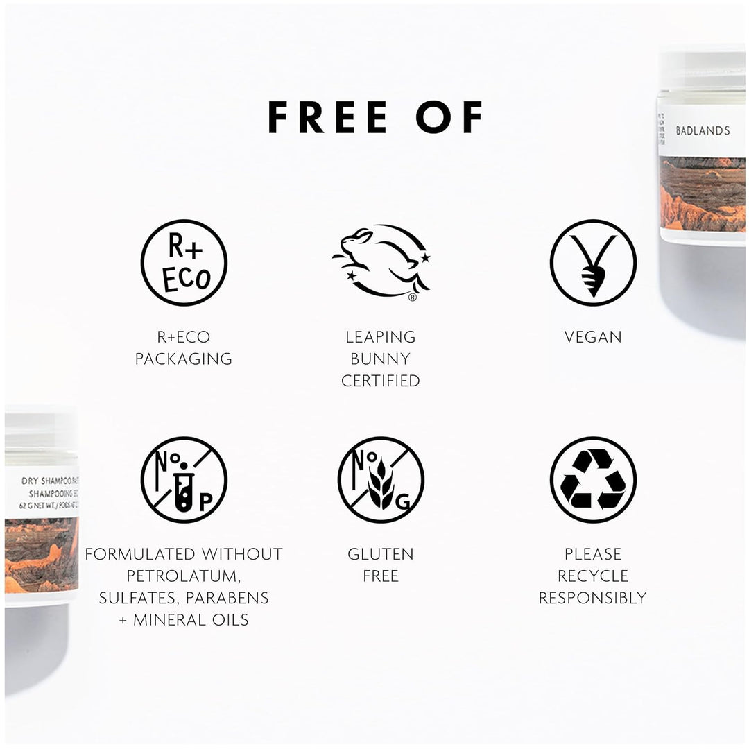 R+Co Badlands Dry Shampoo Paste | Part Dry Shampoo, Part Styling Pa...