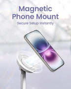 KraftGeek Trípode Magnético para Teléfono para iPhone, Trípode JustTap para MagSafe