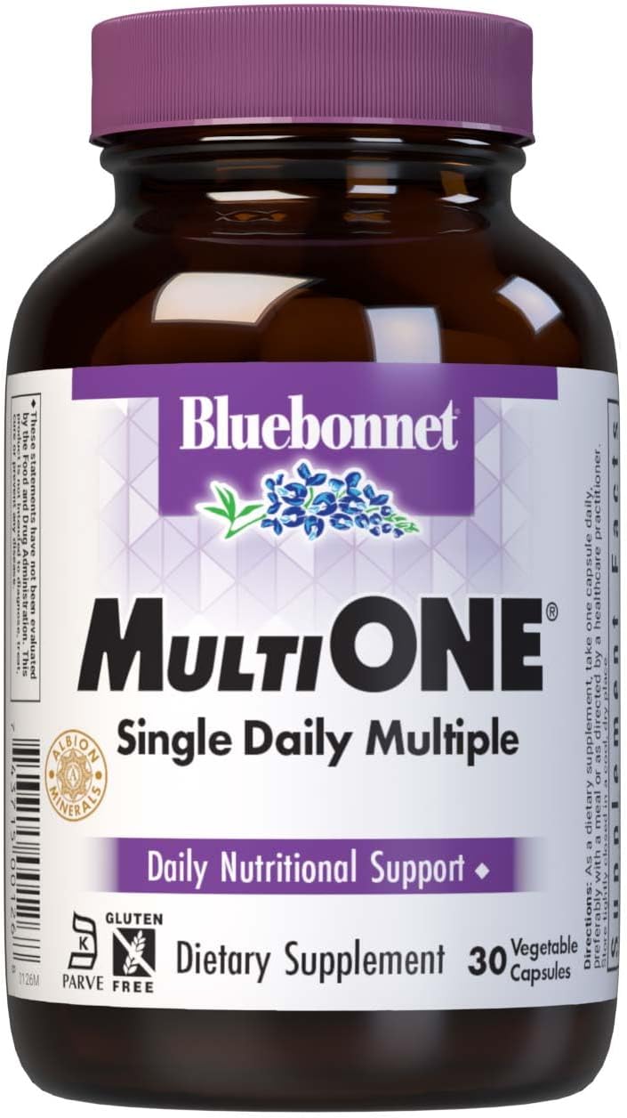 Bluebonnet Nutrition Mult One (con hierro), apoyo nutricional diari...
