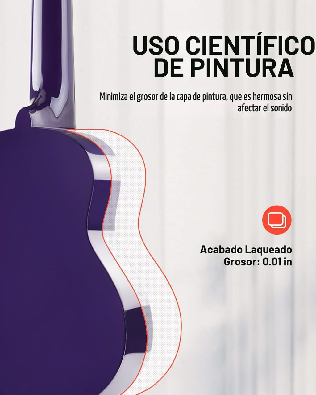Donner Ukelele Soprano para Principiantes de 21 Pulgadas Kit de Iniciación con Lecciones Gratuitas en Línea Bolsa Correa Cuerda Afinador Púas Paño Ukalalee Yukalalee (Morado)