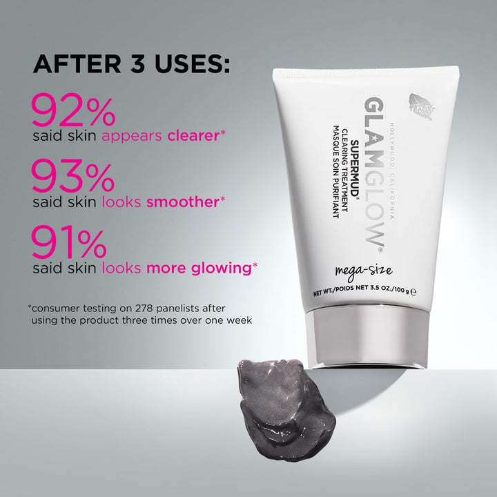 Mascarilla facial con tratamiento hidratante Glamglow THIRSTYMUD |...