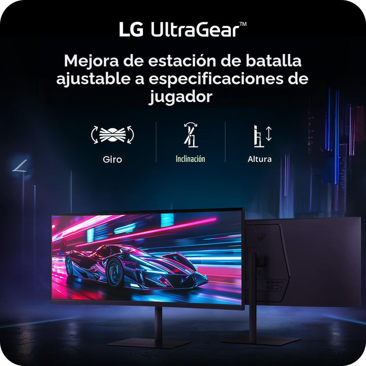 LG 34G630A-B Monitor curvo para juegos Ultragear WQHD (3440 x 1440)...