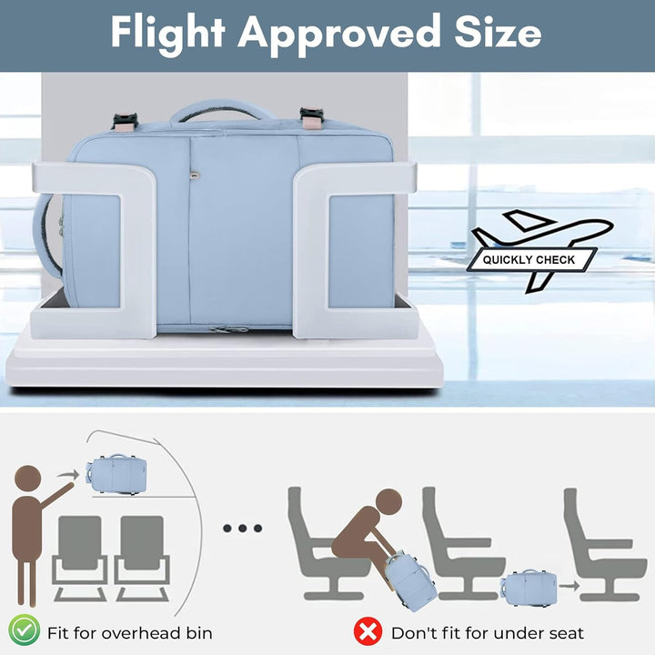 Taygeer Mochila para laptop para mujer, aprobada por la TSA con com...