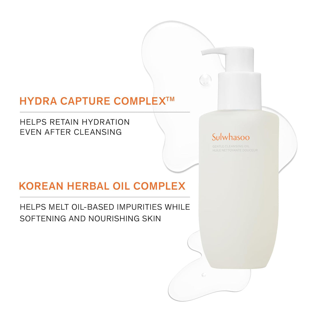 Sulwhasoo Gentle Cleansing Oil - Korean Cleanser for All Skin Types...