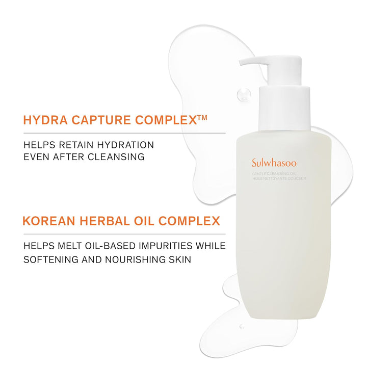 Sulwhasoo Gentle Cleansing Oil - Korean Cleanser for All Skin Types...