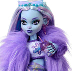 Muñeca Monster High, Abbey Bominable Yeti de moda con mamífero