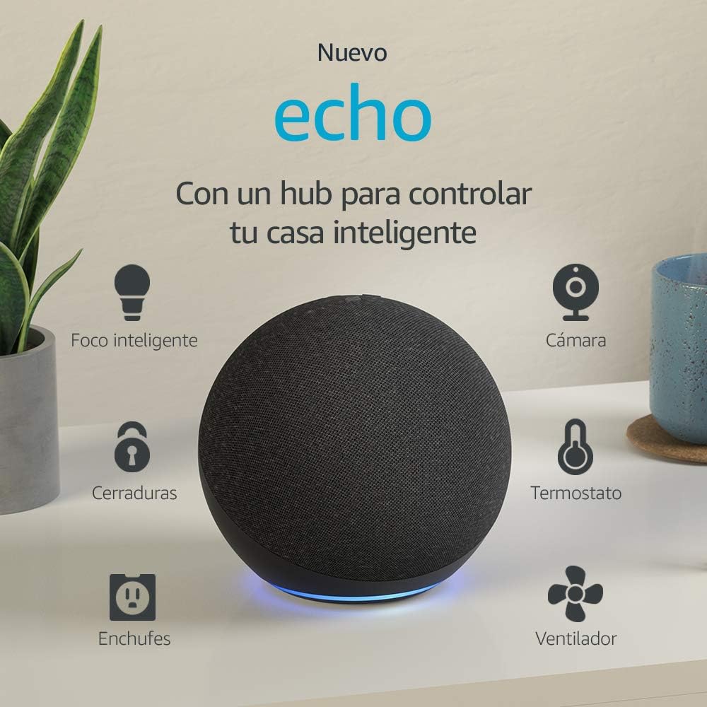 Amazon Echo Dot 4ta Generación Grande Con Hub De Smart