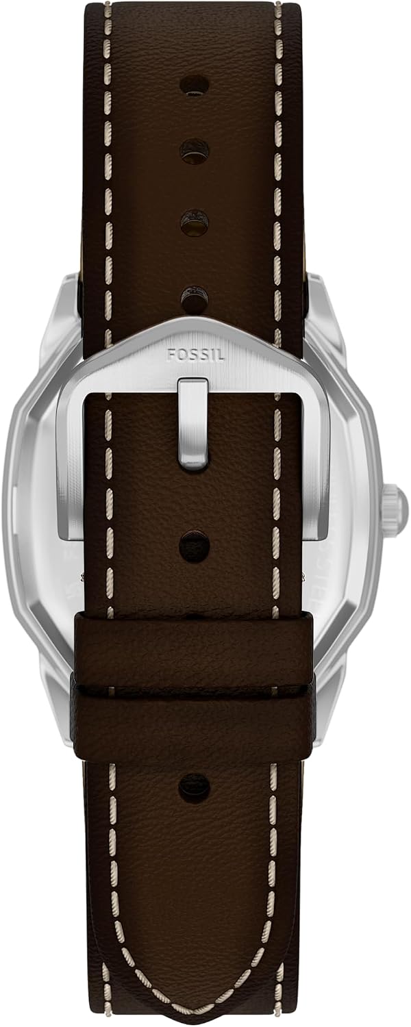 Fossil Reloj Harlow de acero inoxidable con tres manecillas para hombre