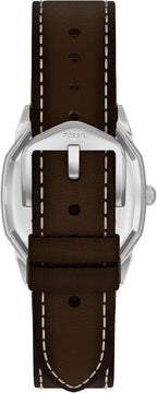Fossil Reloj Harlow de acero inoxidable con tres manecillas para hombre