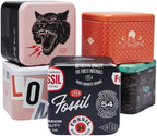 Fossil Reloj cronógrafo de cuarzo de acero inoxidable para mujer Modern Courier