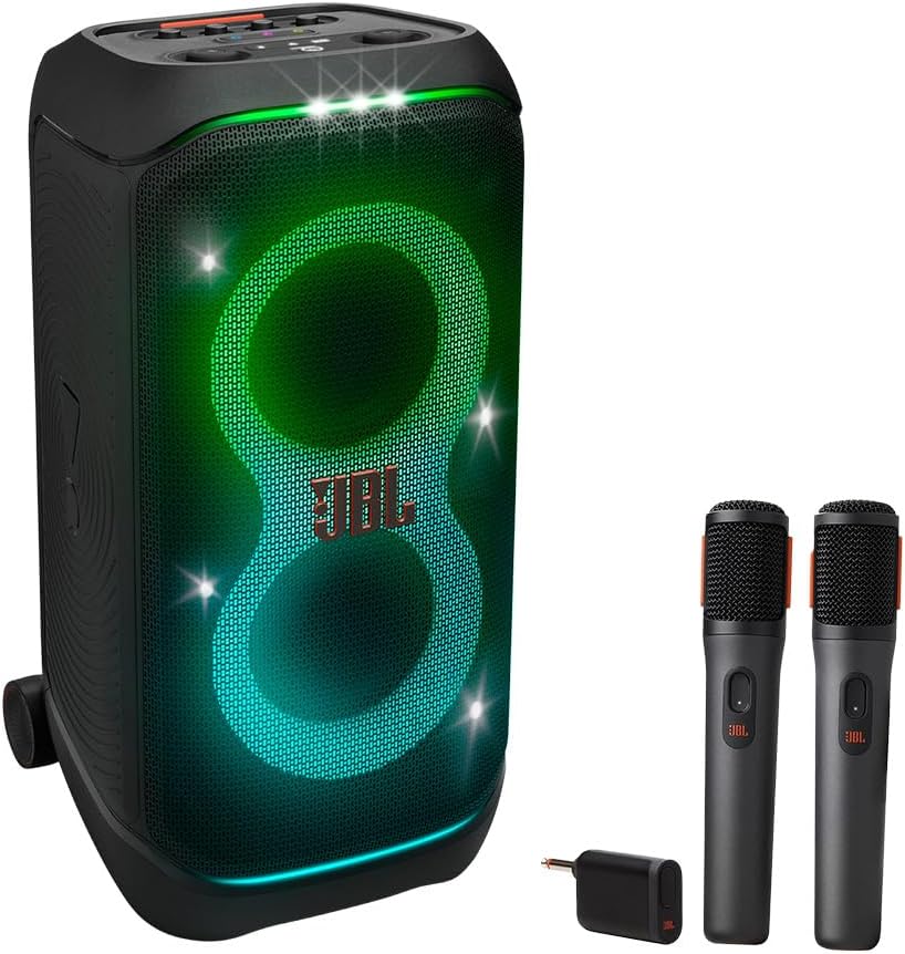 JBL PartyBox Stage 320 - Paquete de altavoces portátiles para fiest...