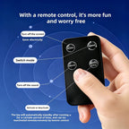 Nicoypole - Pelota de juguete automática inteligente para gatos y perros, juguete eléctrico interactivo recargable para mascotas, control remoto, pantalla LCD, canción de pájaro integrada, juego de