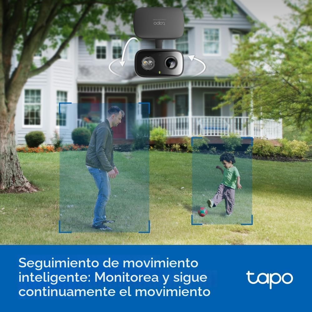 Tapo - Cámara de seguridad 2K 3MP con inclinación\/giro para interi...