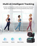 OBSBOT Cámara web 4K de audio espacial Tiny 3 Lite con IA - Seguimiento