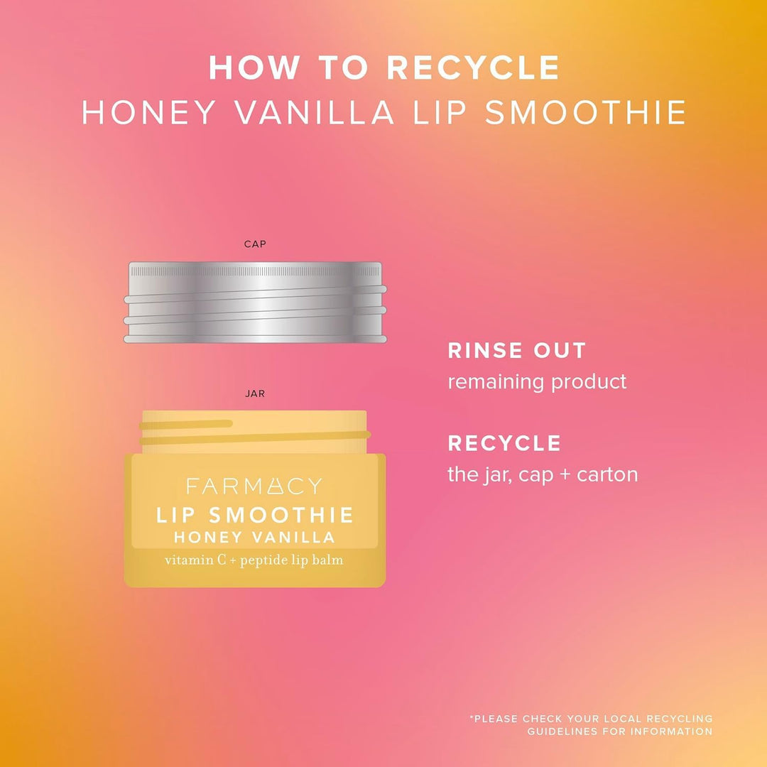 Farmacy Peptide Lip Smoothie - Bálsamo labial hidratante con vitami...