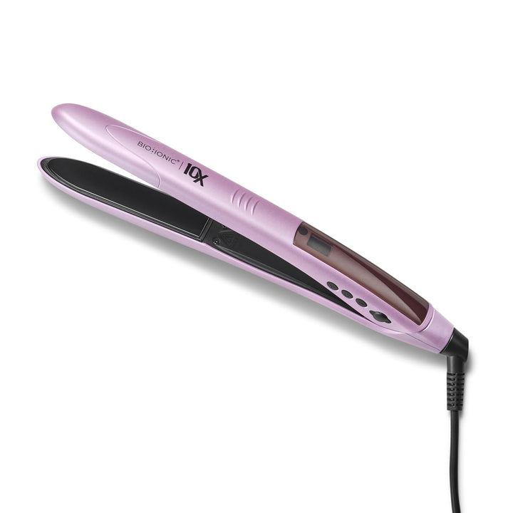 Bio Ionic Plancha de peinado 10X, plancha de pelo de 1 pulgada con...