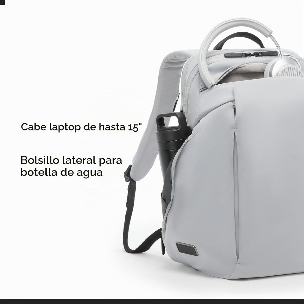 TUMI Axis Mochila grande de 25 litros, se adapta a portátiles de hasta 15